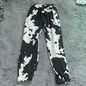 cow print sweatpants